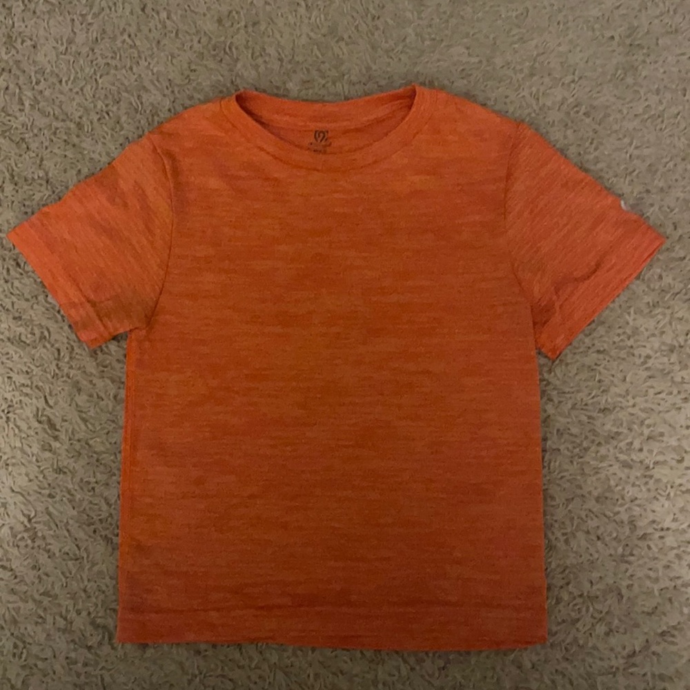 Boys shirt sleeve polyester tee